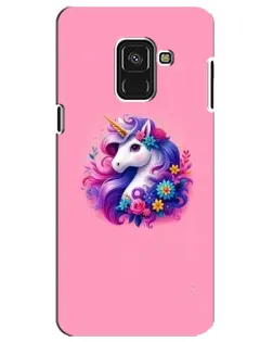 Чехол для Samsung Galaxy A8 Plus 2018 (A730F) с картинкой «Сказочный единорог» Чехол для Samsung Galaxy A8 Plus 2018 (A730F) с картинкой «Сказочный единорог»