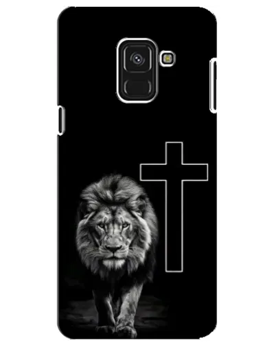 Чехол для Samsung Galaxy A8 Plus 2018 (A730F) с картинкой «Лев и Крест» Чехол для Samsung Galaxy A8 Plus 2018 (A730F) с картинкой «Лев и Крест»