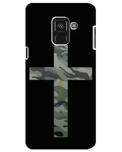 Чехол для Samsung Galaxy A8 Plus 2018 (A730F) с картинкой «Милитари Крест» Чехол для Samsung Galaxy A8 Plus 2018 (A730F) с картинкой «Милитари Крест»