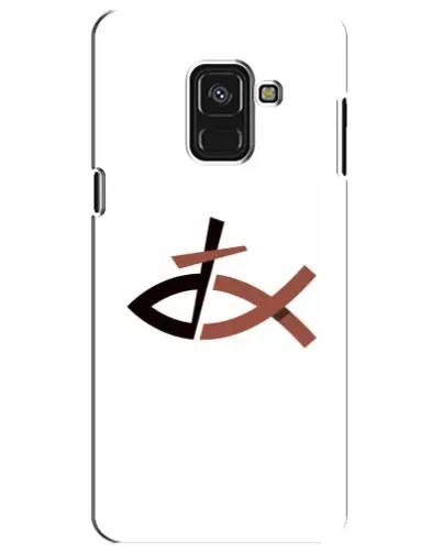 Чехол для Samsung Galaxy A8 Plus 2018 (A730F) с картинкой «Рыба и крест» Чехол для Samsung Galaxy A8 Plus 2018 (A730F) с картинкой «Рыба и крест»