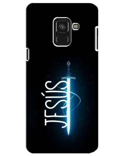 Чехол для Samsung Galaxy A8 Plus 2018 (A730F) с картинкой «Меч Духа Jesus» Чехол для Samsung Galaxy A8 Plus 2018 (A730F) с картинкой «Меч Духа Jesus»