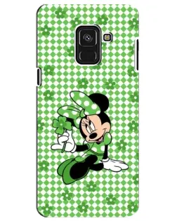 Чехол для Samsung Galaxy A8 Plus 2018 (A730F) с картинкой «Mickey в клетку» Чехол для Samsung Galaxy A8 Plus 2018 (A730F) с картинкой «Mickey в клетку»
