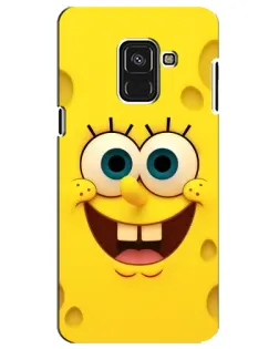 Чехол для Samsung Galaxy A8 Plus 2018 (A730F) с картинкой «Губка Боб улыбка» Чехол для Samsung Galaxy A8 Plus 2018 (A730F) с картинкой «Губка Боб улыбка»