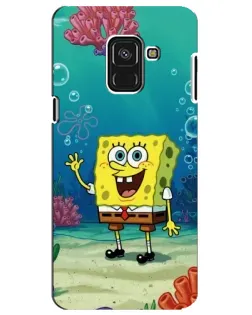 Чехол для Samsung Galaxy A8 Plus 2018 (A730F) с картинкой «Подводный привет» Чехол для Samsung Galaxy A8 Plus 2018 (A730F) с картинкой «Подводный привет»