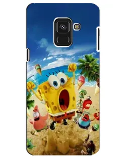 Чехол для Samsung Galaxy A8 Plus 2018 (A730F) с картинкой «Развлечения на пляже» Чехол для Samsung Galaxy A8 Plus 2018 (A730F) с картинкой «Развлечения на пляже»