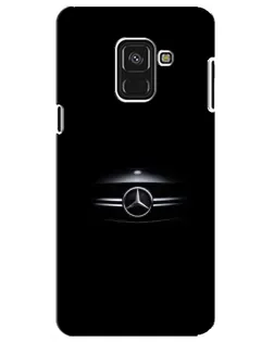 Чехол для Samsung Galaxy A8 Plus 2018 (A730F) с картинкой «Mercedes — абстрактные линии» Чехол для Samsung Galaxy A8 Plus 2018 (A730F) с картинкой «Mercedes — абстрактные линии»