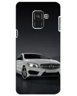 Чехол для Samsung Galaxy A8 Plus 2018 (A730F) с картинкой «Mercedes AMG GT Silver» Чехол для Samsung Galaxy A8 Plus 2018 (A730F) с картинкой «Mercedes AMG GT Silver»