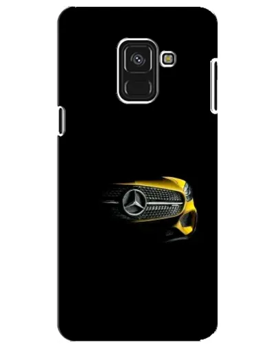 Чехол для Samsung Galaxy A8 Plus 2018 (A730F) с картинкой «Mercedes — ретро стиль»