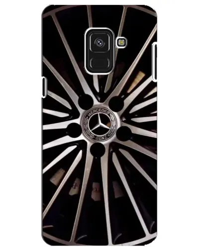 Чехол для Samsung Galaxy A8 Plus 2018 (A730F) с картинкой «Диск Mercedes»