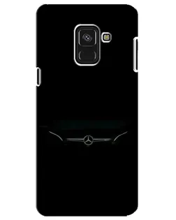 Чехол для Samsung Galaxy A8 Plus 2018 (A730F) с картинкой «Mercedes Stealth Look»