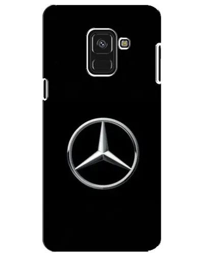 Чехол для Samsung Galaxy A8 Plus 2018 (A730F) с картинкой «Mercedes классический лого»