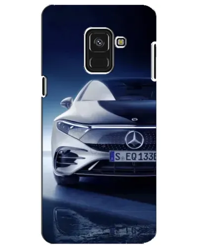 Чехол для Samsung Galaxy A8 Plus 2018 (A730F) с картинкой «Mercedes EQ — будущее»