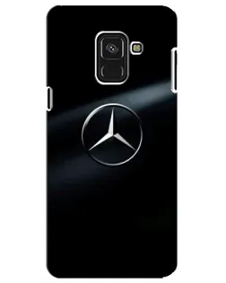 Чехол для Samsung Galaxy A8 Plus 2018 (A730F) с картинкой «Mercedes на металле» Чехол для Samsung Galaxy A8 Plus 2018 (A730F) с картинкой «Mercedes на металле»