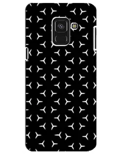 Чехол для Samsung Galaxy A8 Plus 2018 (A730F) с картинкой «Mercedes паттерн звезд» Чехол для Samsung Galaxy A8 Plus 2018 (A730F) с картинкой «Mercedes паттерн звезд»