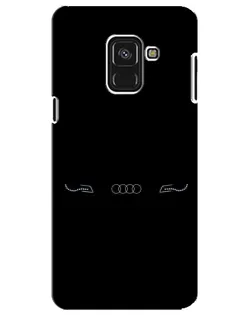Чехол для Samsung Galaxy A8 Plus 2018 (A730F) с картинкой «Audi — световой подпись» Чехол для Samsung Galaxy A8 Plus 2018 (A730F) с картинкой «Audi — световой подпись»