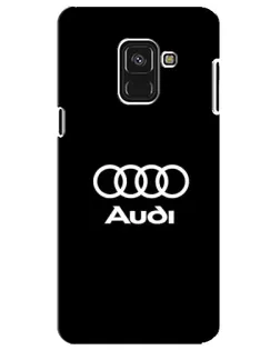 Чехол для Samsung Galaxy A8 Plus 2018 (A730F) с картинкой «Классическое лого Audi» Чехол для Samsung Galaxy A8 Plus 2018 (A730F) с картинкой «Классическое лого Audi»