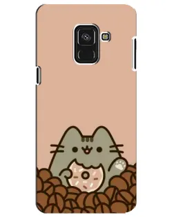 Чохол для Samsung Galaxy A8 Plus 2018 (A730F) з картинкою «Кавовий Пушин» Чохол для Samsung Galaxy A8 Plus 2018 (A730F) з картинкою «Кавовий Пушин»