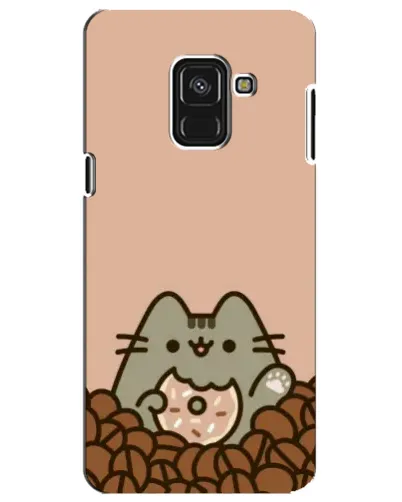 Чохол для Samsung Galaxy A8 Plus 2018 (A730F) з картинкою «Кавовий Пушин» Чохол для Samsung Galaxy A8 Plus 2018 (A730F) з картинкою «Кавовий Пушин»