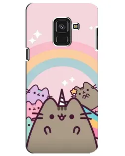 Чохол для Samsung Galaxy A8 Plus 2018 (A730F) з картинкою «Єдиноріг Pusheen» Чохол для Samsung Galaxy A8 Plus 2018 (A730F) з картинкою «Єдиноріг Pusheen»