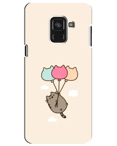 Чохол для Samsung Galaxy A8 Plus 2018 (A730F) з картинкою «Пушин на кульках» Чохол для Samsung Galaxy A8 Plus 2018 (A730F) з картинкою «Пушин на кульках»
