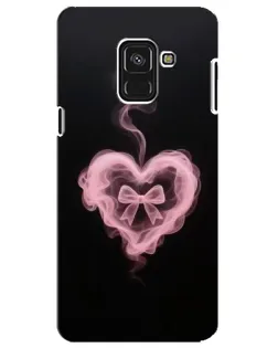 Чохол для Samsung Galaxy A8 Plus 2018 (A730F) з картинкою «Димчасте серце»