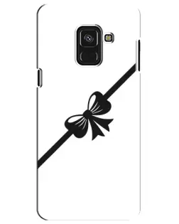 Чохол для Samsung Galaxy A8 Plus 2018 (A730F) з картинкою «Діагональний бант»