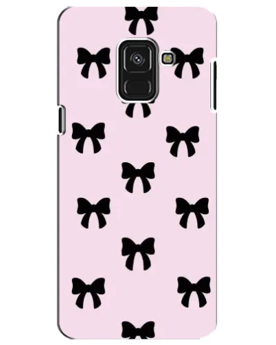 Чохол для Samsung Galaxy A8 Plus 2018 (A730F) з картинкою «Чорні банти Coquette» Чохол для Samsung Galaxy A8 Plus 2018 (A730F) з картинкою «Чорні банти Coquette»