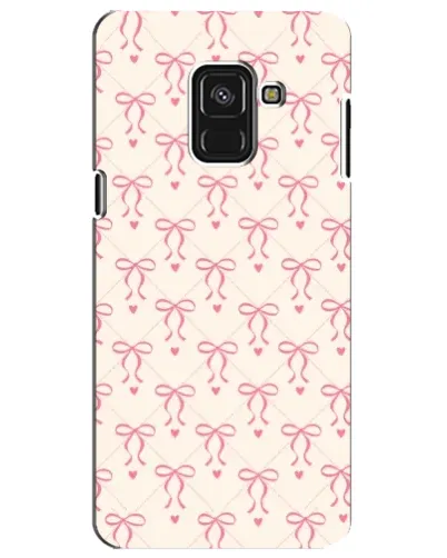 Чохол для Samsung Galaxy A8 Plus 2018 (A730F) з картинкою «Рожеві бантики Coquette» Чохол для Samsung Galaxy A8 Plus 2018 (A730F) з картинкою «Рожеві бантики Coquette»