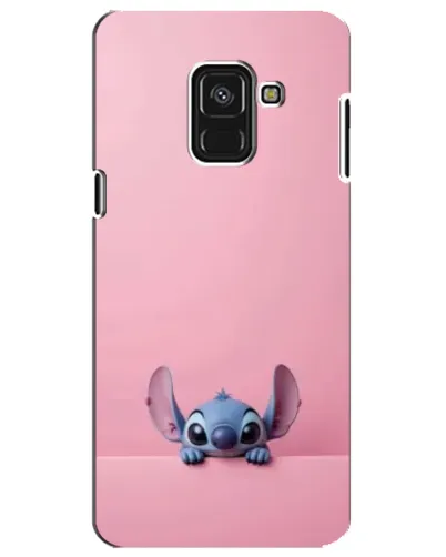 Чехол для Samsung Galaxy A8 Plus 2018 (A730F) с картинкой «Stitch выглядывает» Чехол для Samsung Galaxy A8 Plus 2018 (A730F) с картинкой «Stitch выглядывает»