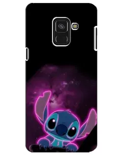 Чехол для Samsung Galaxy A8 Plus 2018 (A730F) с картинкой «Неоновый Stitch» Чехол для Samsung Galaxy A8 Plus 2018 (A730F) с картинкой «Неоновый Stitch»