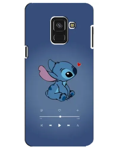 Чехол для Samsung Galaxy A8 Plus 2018 (A730F) с картинкой «Музыкальный Stitch» Чехол для Samsung Galaxy A8 Plus 2018 (A730F) с картинкой «Музыкальный Stitch»