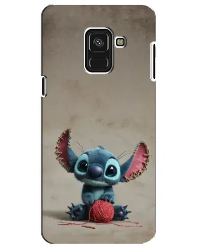 Чехол для Samsung Galaxy A8 Plus 2018 (A730F) с картинкой «Стич на коричневом фоне» Чехол для Samsung Galaxy A8 Plus 2018 (A730F) с картинкой «Стич на коричневом фоне»