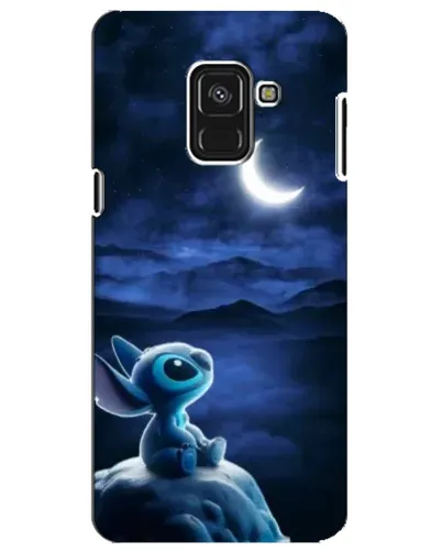 Чехол для Samsung Galaxy A8 Plus 2018 (A730F) с картинкой «Лунная ночь Стича» Чехол для Samsung Galaxy A8 Plus 2018 (A730F) с картинкой «Лунная ночь Стича»