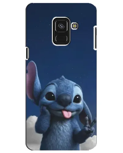 Чехол для Samsung Galaxy A8 Plus 2018 (A730F) с картинкой «Стич в облаках» Чехол для Samsung Galaxy A8 Plus 2018 (A730F) с картинкой «Стич в облаках»