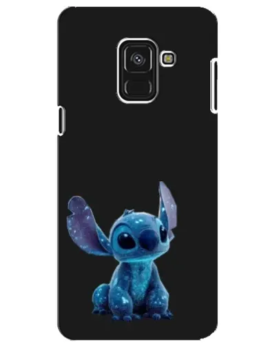 Чехол для Samsung Galaxy A8 Plus 2018 (A730F) с картинкой «Стич на черном» Чехол для Samsung Galaxy A8 Plus 2018 (A730F) с картинкой «Стич на черном»