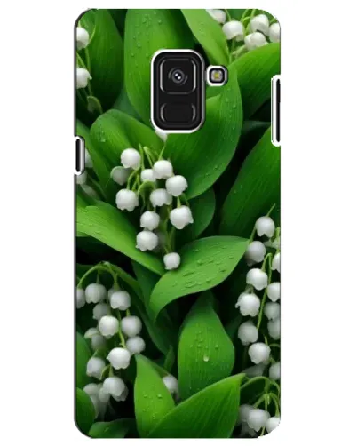 Чехол для Samsung Galaxy A8 Plus 2018 (A730F) с картинкой «Ландыши в зелени» Чехол для Samsung Galaxy A8 Plus 2018 (A730F) с картинкой «Ландыши в зелени»