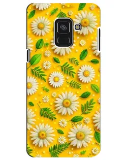 Чехол для Samsung Galaxy A8 Plus 2018 (A730F) с картинкой «Ромашковое солнце»