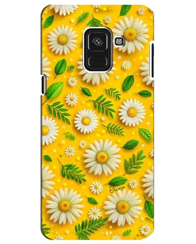 Чехол для Samsung Galaxy A8 Plus 2018 (A730F) с картинкой «Ромашковое солнце» Чехол для Samsung Galaxy A8 Plus 2018 (A730F) с картинкой «Ромашковое солнце»