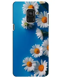Чехол для Samsung Galaxy A8 Plus 2018 (A730F) с картинкой «Белоснежные маргаритки»
