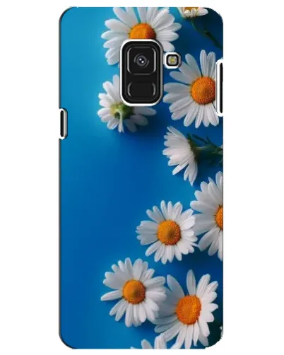 Чехол для Samsung Galaxy A8 Plus 2018 (A730F) с картинкой «Белоснежные маргаритки» Чехол для Samsung Galaxy A8 Plus 2018 (A730F) с картинкой «Белоснежные маргаритки»