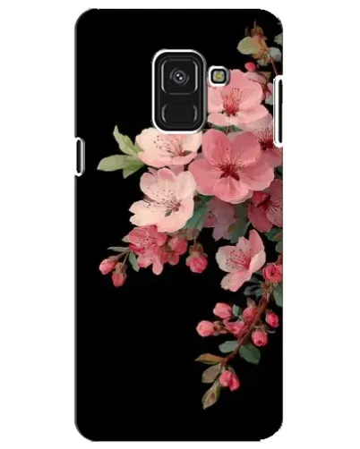 Чехол для Samsung Galaxy A8 Plus 2018 (A730F) с картинкой «Розовая ветка сакуры» Чехол для Samsung Galaxy A8 Plus 2018 (A730F) с картинкой «Розовая ветка сакуры»
