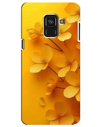 Чехол для Samsung Galaxy A8 Plus 2018 (A730F) с картинкой «Золотые лепестки» Чехол для Samsung Galaxy A8 Plus 2018 (A730F) с картинкой «Золотые лепестки»
