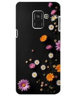 Чехол для Samsung Galaxy A8 Plus 2018 (A730F) с картинкой «Цветочная композиция»