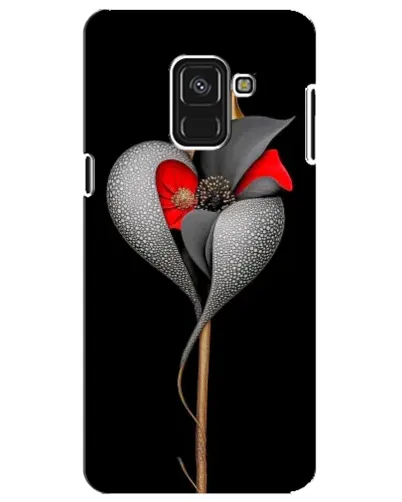 Чехол для Samsung Galaxy A8 Plus 2018 (A730F) с картинкой «Серебряный фантазийный цветок» Чехол для Samsung Galaxy A8 Plus 2018 (A730F) с картинкой «Серебряный фантазийный цветок»