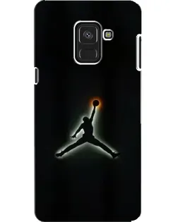 Чехол для Samsung Galaxy A8 2018 (A530F) с картинкой «Jordan Gradient Logo»