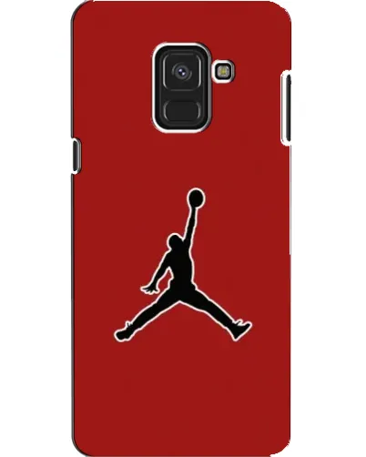 Чехол для Samsung Galaxy A8 2018 (A530F) с картинкой «Jordan Red Back»