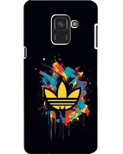 Чехол для Samsung Galaxy A8 2018 (A530F) с картинкой «Adidas Splash»