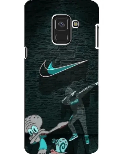 Чехол для Samsung Galaxy A8 2018 (A530F) с картинкой «Спортивный арт Nike»