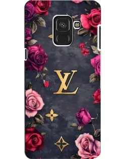 Чехол для Samsung Galaxy A8 2018 (A530F) с картинкой «Цветочный Louis Vuitton»