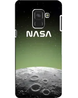 Чехол для Samsung Galaxy A8 2018 (A530F) с картинкой «NASA — лунный градиент»
